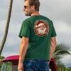 Be Good Santa - Forest Green Short Sleeve Crewneck T-Shirt