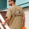 Dog Beach - Kona Coffee Dyed Short Sleeve Crewneck T-Shirt