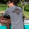 Maui Legend - Crater Dyed® Long Sleeve Crewneck T-Shirt