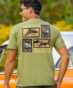 Mano Hawaii - Hemp Dyed Short Sleeve Crewneck T-Shirt