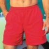 Candy Apple Red Dyed Crazyshorts® Twill Shorts