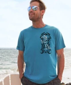 Shark Fest - Deep Sea Short Sleeve Pima T-Shirt