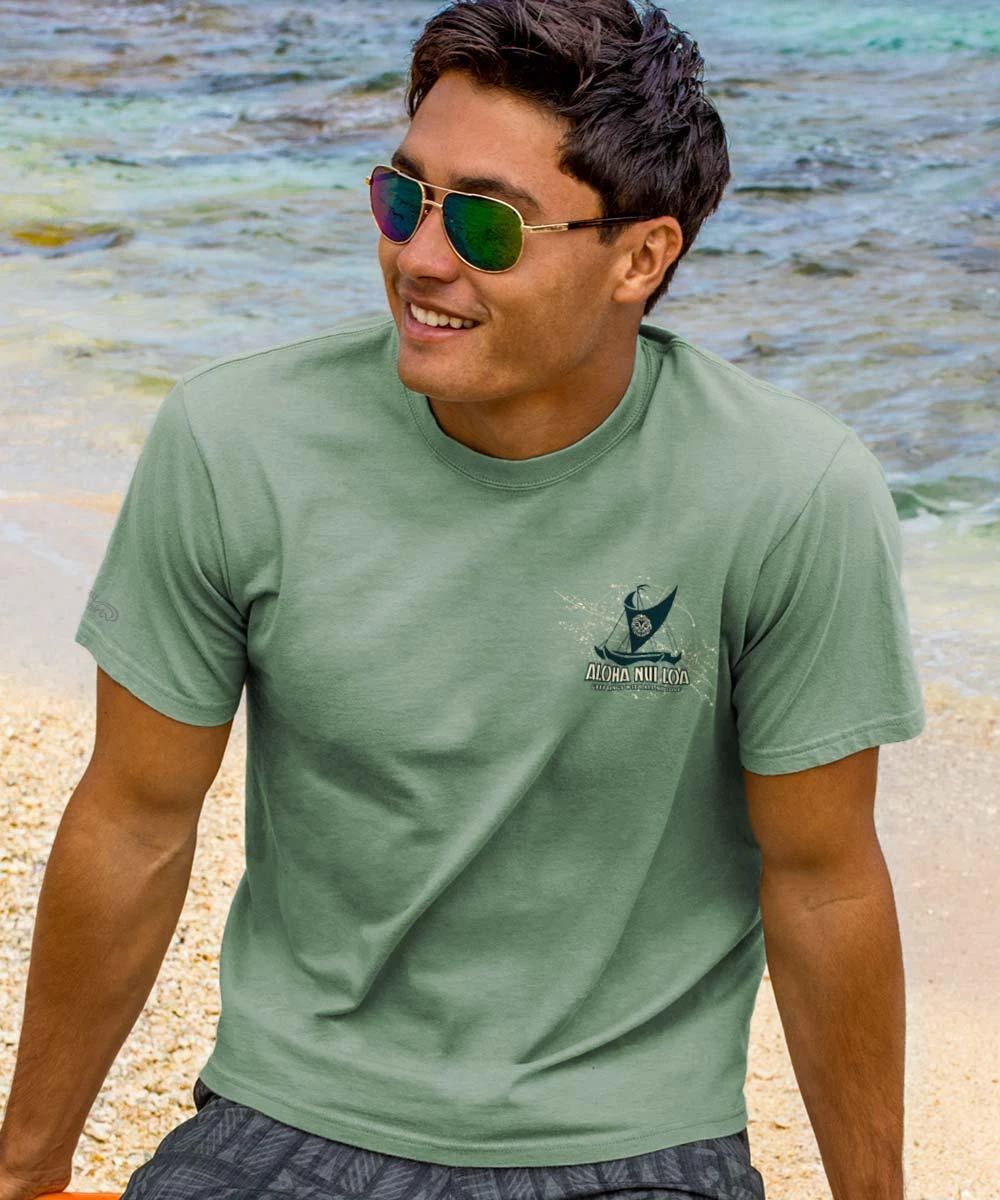 Aloha Nui Loa - Seaglass Short Sleeve Crewneck T-Shirt - Image 2