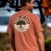 Bank Of Dad Trees - Chile Dyed Short Sleeve Crewneck T-Shirt
