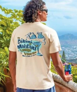 Bikini Martini - Coconut Dyed Short Sleeve Crewneck T-Shirt