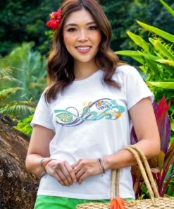 Frolic - White Short Sleeve Crewneck T-Shirt