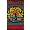 Kilauea Flame - Microfiber Beach Towel