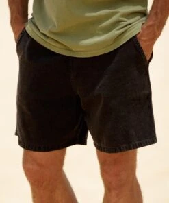 Black Crazyshorts® Twill Shorts