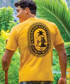 Shakin’ Shack Bar - Pineapple Dyed Short Sleeve Crewneck T-Shirt