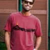 Lava Flow - Paradise Red Dyed Short Sleeve Crewneck T-Shirt