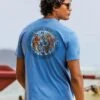 Eternal Balance - Blue Hawaii Dyed Short Sleeve Crewneck T-Shirt