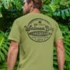 Waimea Bay Longboard Competition - Hemp Dyed Short Sleeve Crewneck T-Shirt