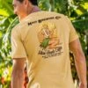 Maui Brewing Co Vintage Bikini Blonde - Beer Dyed Short Sleeve Crewneck T-Shirt