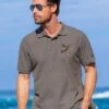 Fly With Honor - Crater Dyed® Short Sleeve Pique’ Polo Shirt