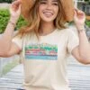 Sweet Lahaina - Coconut Dyed Short Sleeve Scoop Neck T-Shirt