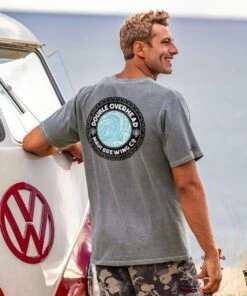 Maui Brewing Co. Double Overhead - Crater Dyed® Short Sleeve Crewneck T-Shirt