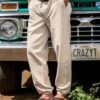 Coconut Dyed Canton Pants