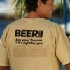 Beer RX - Beer Dyed Short Sleeve Crewneck T-Shirt