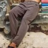 Root Beer Dyed Canton Pants