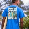 Vintage Boards - Blue Hawaii Dyed Short Sleeve Crewneck T-Shirt