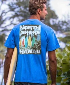 Vintage Boards - Blue Hawaii Dyed Short Sleeve Crewneck T-Shirt