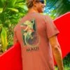 Maui Surf Co. Green Gecko - Chile Dyed Short Sleeve Crewneck T-Shirt