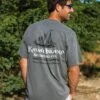 Kauai Island Brewing Co Logo - Crater Dyed® Short Sleeve Crewneck T-Shirt
