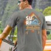 North Shore Surf - Crater Dyed® Short Sleeve Crewneck T-Shirt