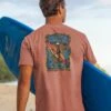 Day Of The Surfer - Chile Dyed Short Sleeve Crewneck T-Shirt