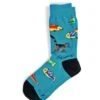 B. Kliban So Many Fish - Graphic Cotton Crew Socks