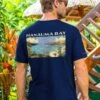 Hanauma Bay - Navy Short Sleeve Crewneck T-Shirt