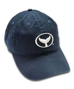 Wyland® Logo - Navy Fitted Twill Hat