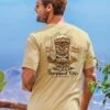 The Tanked Tiki - Pale Ale Dyed Short Sleeve Crewneck T-Shirt