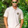 Island Style Honu - Coconut Dyed Short Sleeve Pique’ Polo Shirt